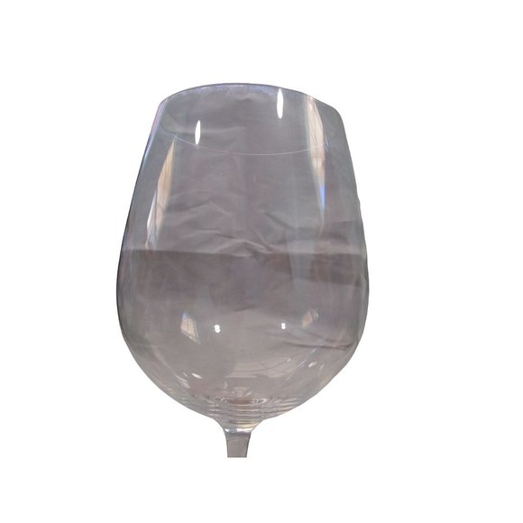 Tiffany Crystal Classic Home Burgundy Wine Pulled Stem Applied Foot EUC - Picture 8 of 16